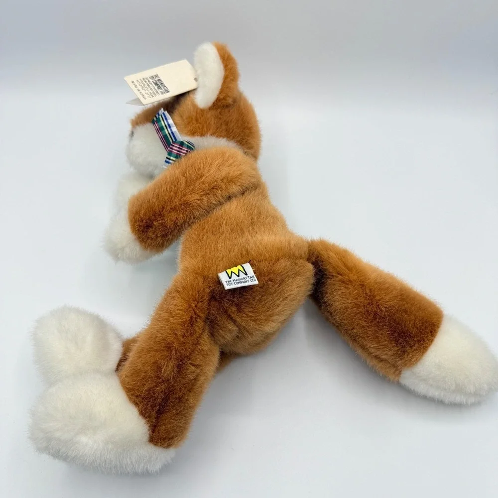 NEW Manhattan Toy Company, Floppy Fox Sleepy Eyes 14
